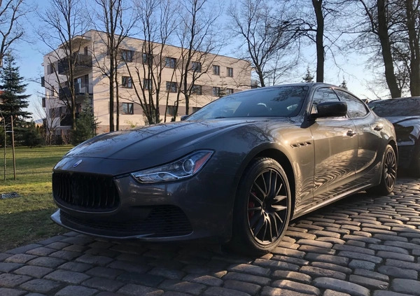 Maserati Ghibli cena 95000 przebieg: 88000, rok produkcji 2016 z Warszawa małe 56